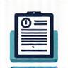 Icon representing digital leasing